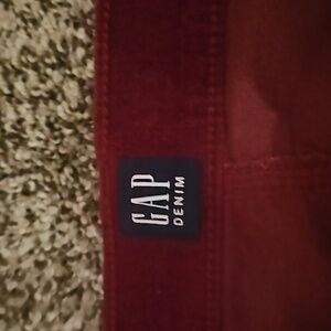 Gap. 29R high rise. True skinny. Ankle. Slim hip. New with tag. Deep Red jeans